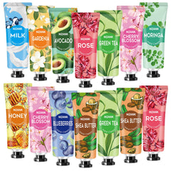 MZANK 14-pack hand cream with rose scent for daily moisture and fragrance