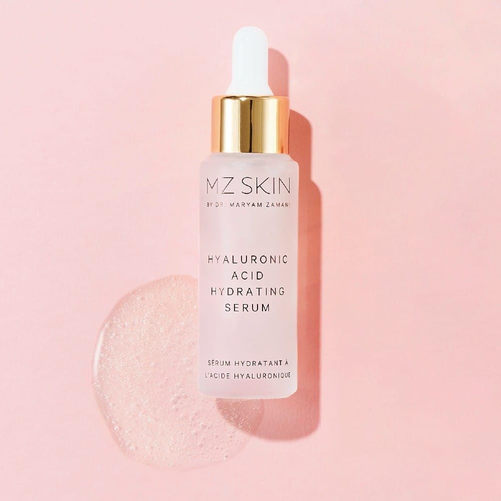 MZ Skin Hyaluronic Serum fragrance-free label ideal for sensitive skin