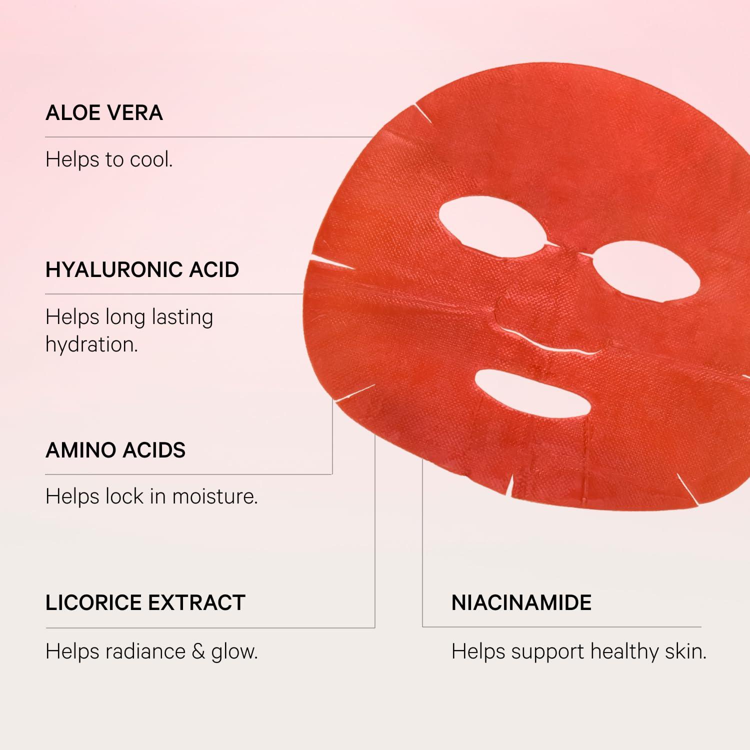 Mz Skin Vitamin-Infused Meso Face Mask Pack 5 sachet-hydrogel for convenient treatment