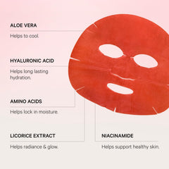 Mz Skin Vitamin-Infused Meso Face Mask Pack 5 sachet-hydrogel for convenient treatment
