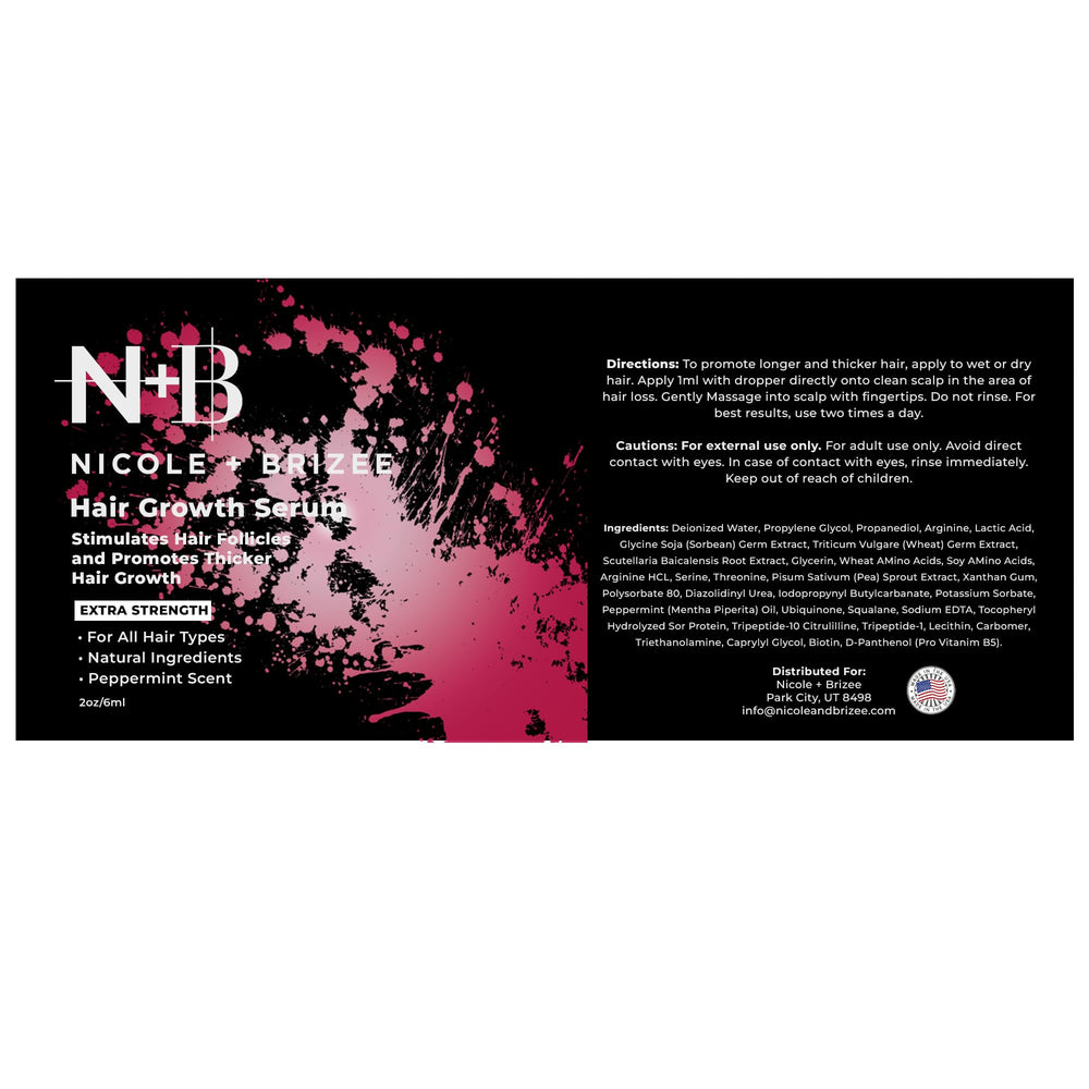 N+B Hair Serum supports a fuller look by nourishing the scalp.