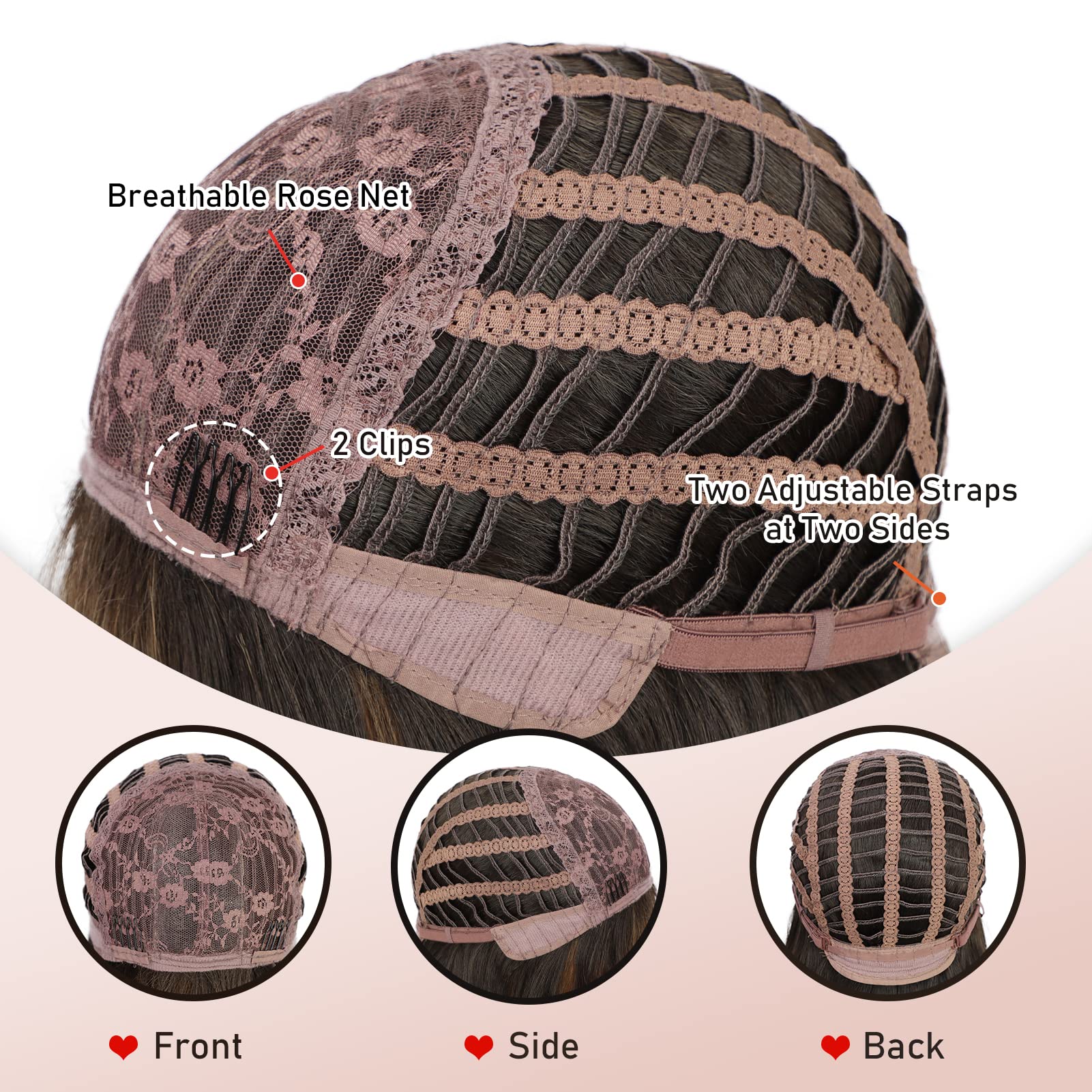 N NAYASA daily wear wig enables quick, photogenic looks.