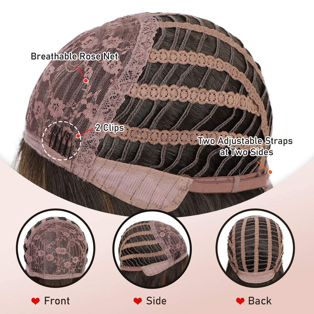 N NAYASA daily wear wig enables quick, photogenic looks.