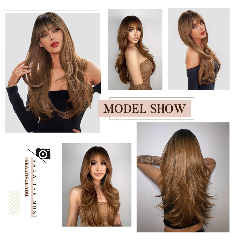 N NAYASA versatile wig suitable for weddings, parties, and events.