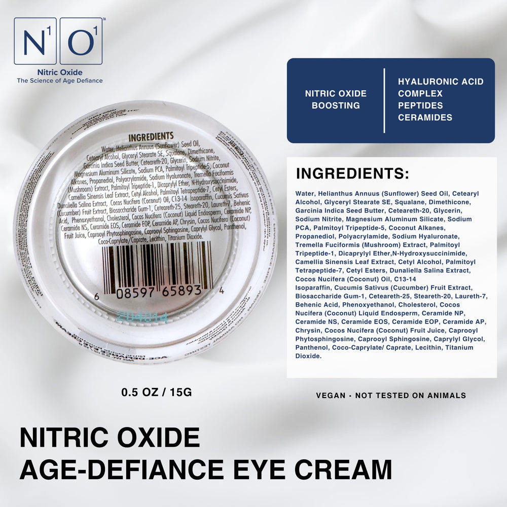 N1O1 Application motion demonstrating dab-and-massage technique around the eye.