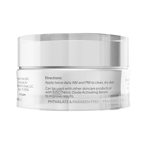 N1O1 Eye Cream with hyaluronic acid swatch showing smooth, easy application.