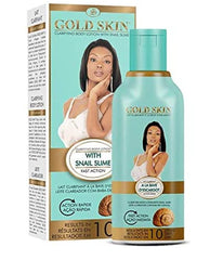 NA Gold Skin Clarifying Lotion bottle for daily hydration and even tone.