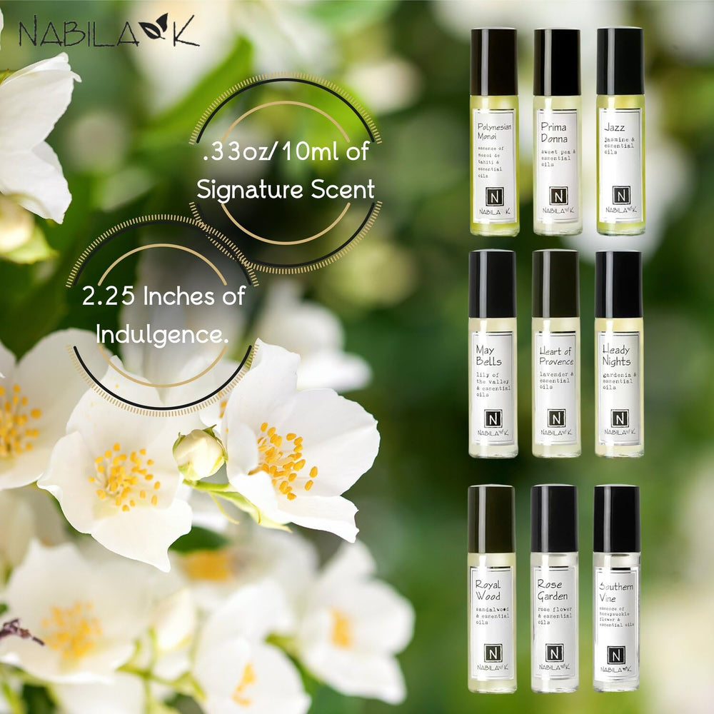Nabila K Heart of Provence roll-on provides a comforting aroma perfect for date nights.