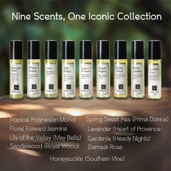 Nabila K Jazz roll-on perfume promotes easy reapplication during travel or workouts.