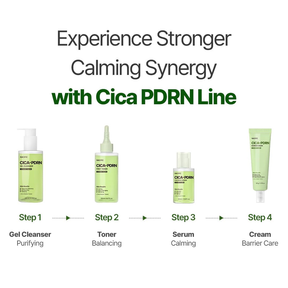 NACIFIC CICA PDRN First Toner lightweight formula ready for daily routine.