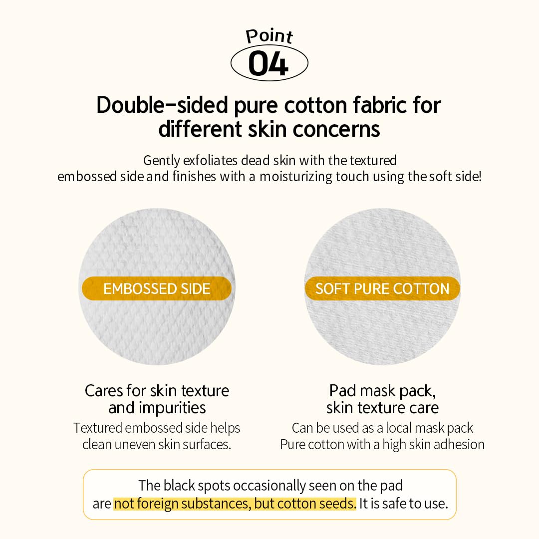 NACIFIC Fresh Herb Origin cotton pad dual-sided design for balanced skincare routine.