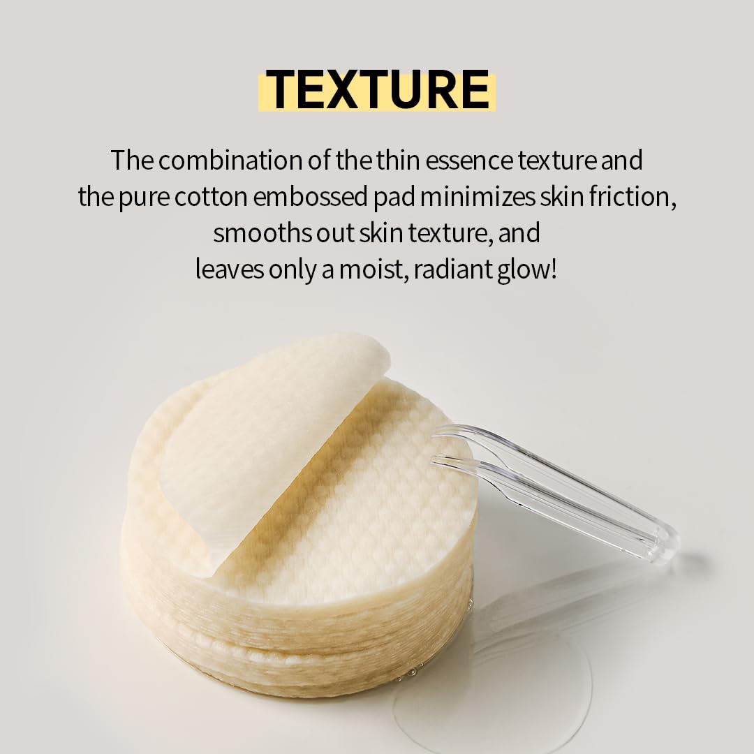 NACIFIC Fresh Herb Origin cotton pad tested for sensitive skin compatibility.