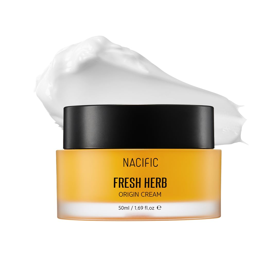NACIFIC Fresh Herb Origin moisturizer jar showing smooth texture for daily hydration.