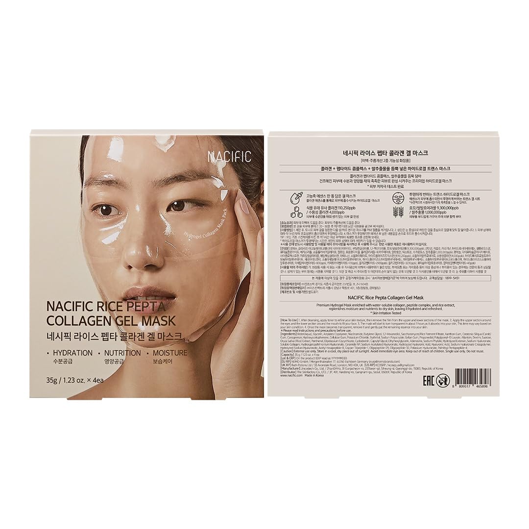 NACIFIC mask provides dewy glow and firm-looking skin