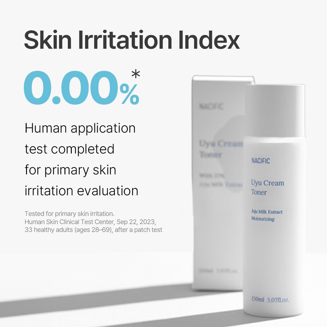 NACIFIC UYU Toner application-motion demonstrates gentle absorption
