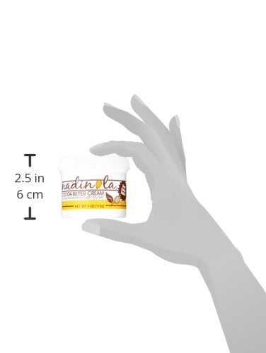 Nadinola Cocoa Butter Cream being applied to feet shows daily moisturizing in action.