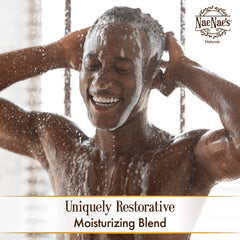 Nae Nae's Naturals Restore close-up of creamy texture for gentle cleansing