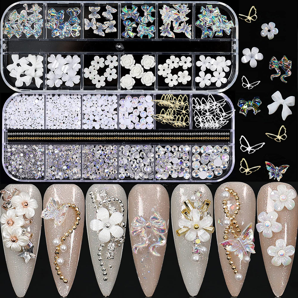 NAFIGO butterfly nail charm adds vibrant, lifelike detail to nails