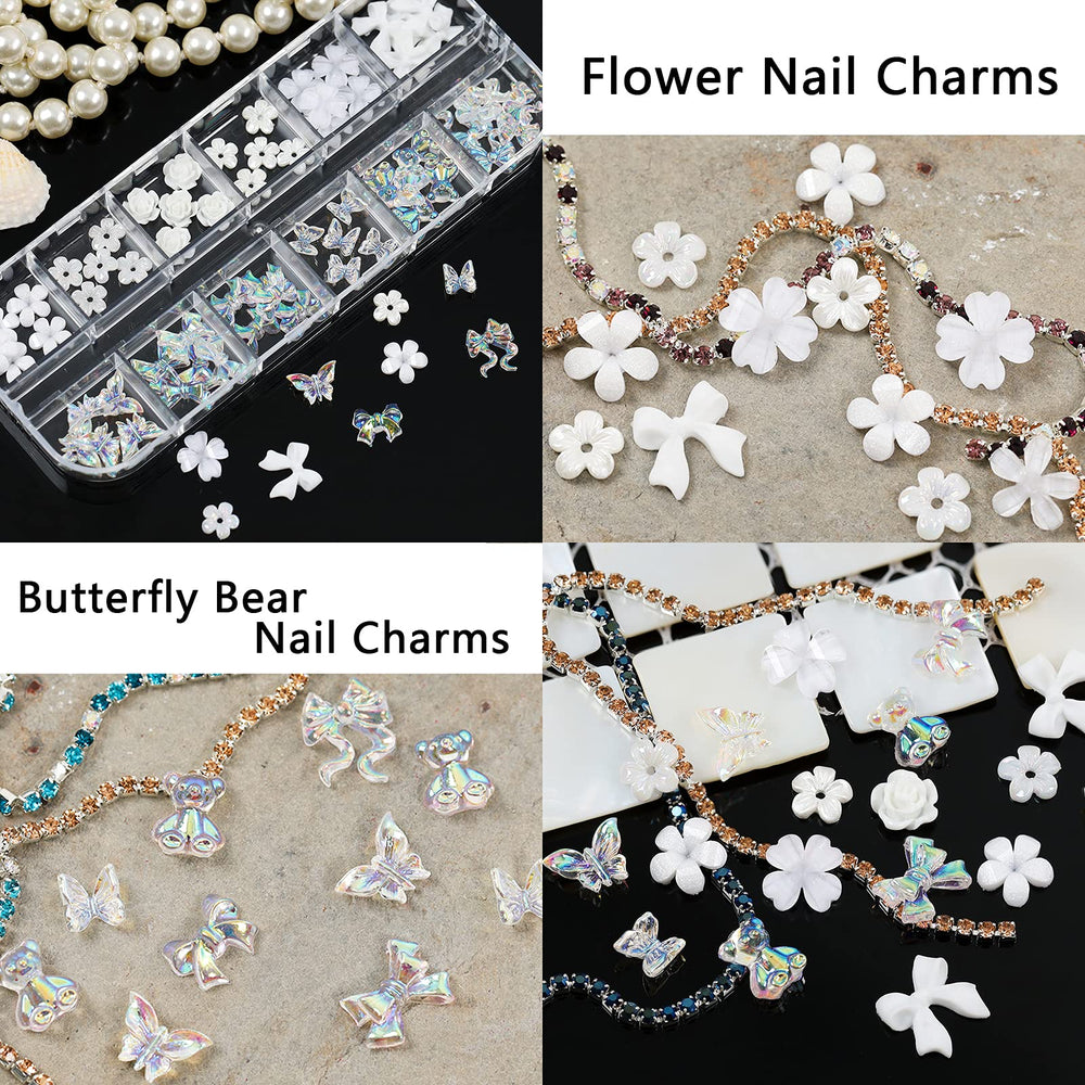 NAFIGO AB crystal rhinestones sparkle under light for nail art