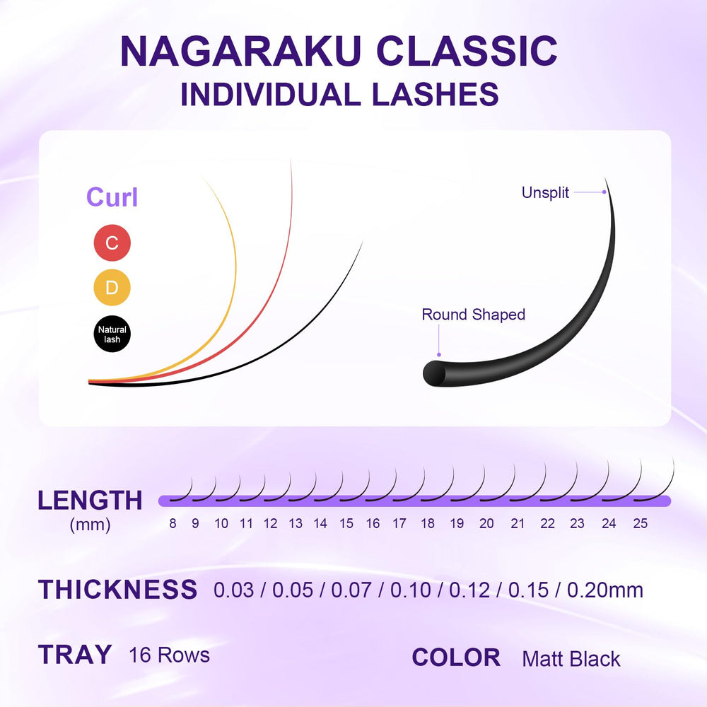 NAGARAKU professional eyelash supplies for salon-quality results