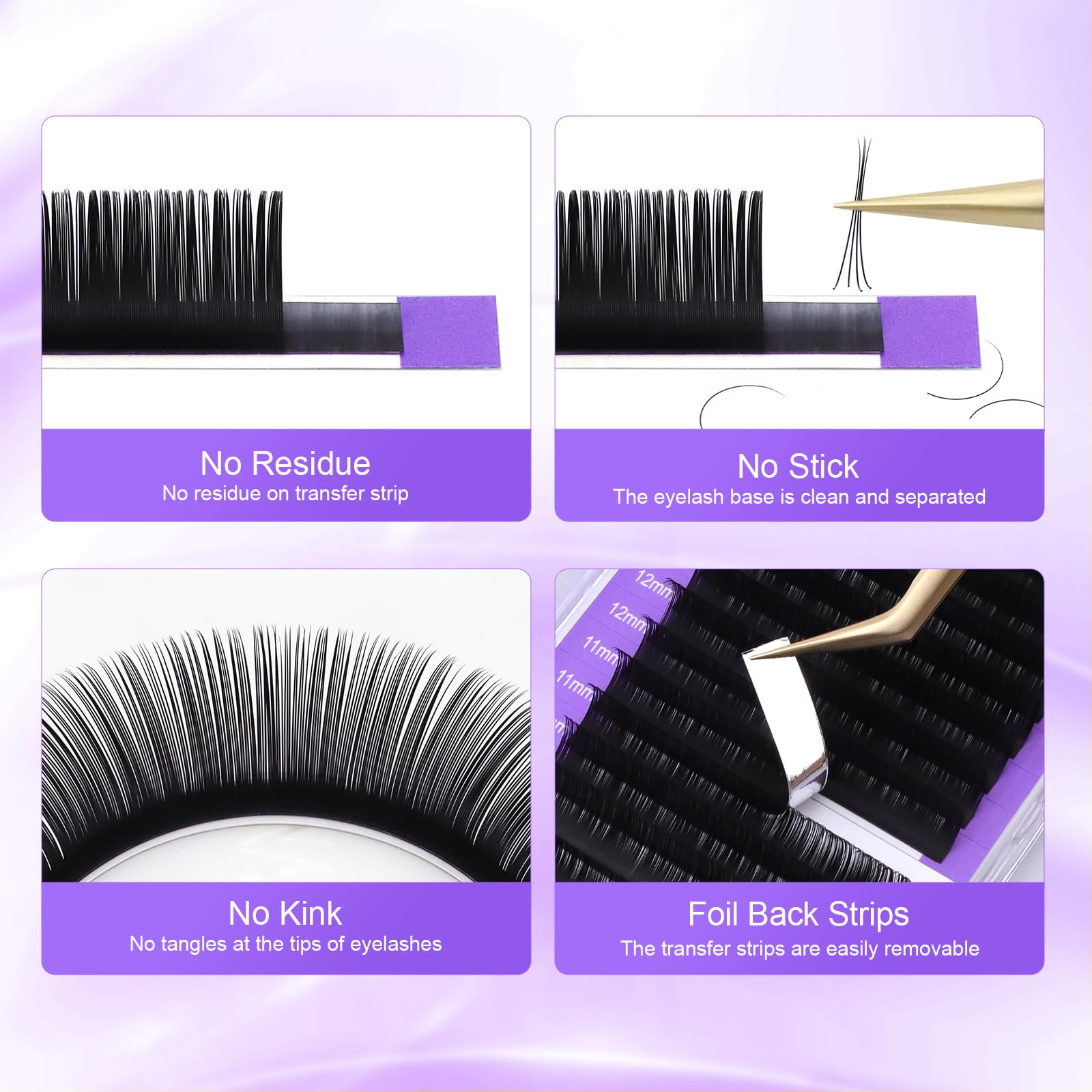 NAGARAKU SGS and MSDS-certified lashes ensure quality
