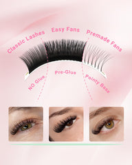 NAGARAKU Soft Lightweight Lashes deliver a fluffy, natural-looking density on clients.