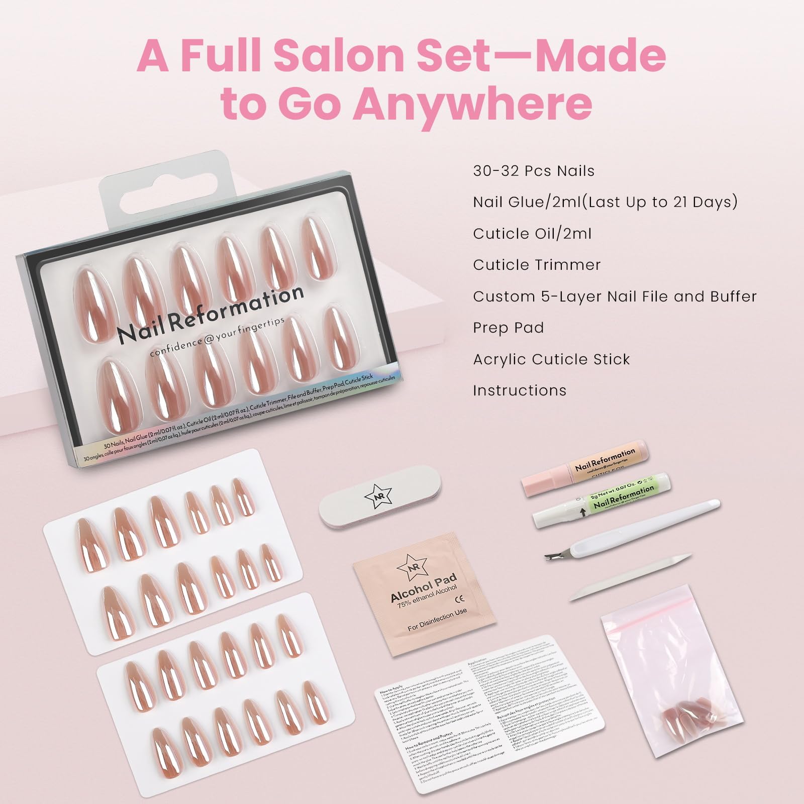 Nail Reformation gift-ready packaging ideal for a thoughtful present.