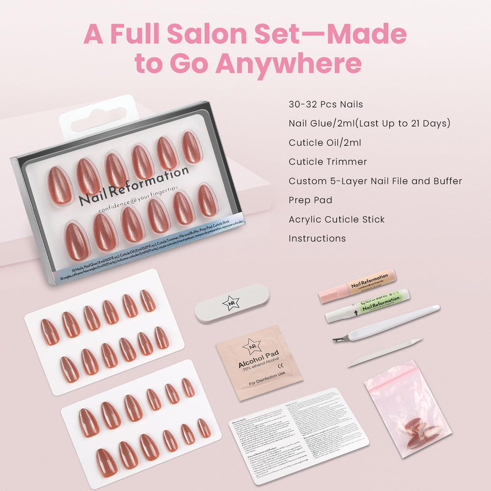 Nail Reformation instruction guide helps you apply like a pro.
