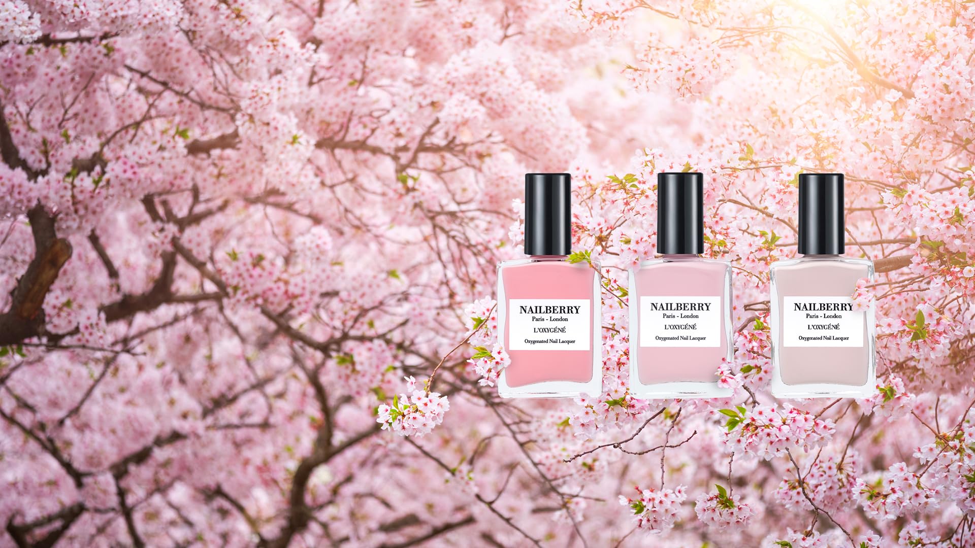 Nailberry packaging Imperial Blush box highlights vegan, halal, cruelty-free values.