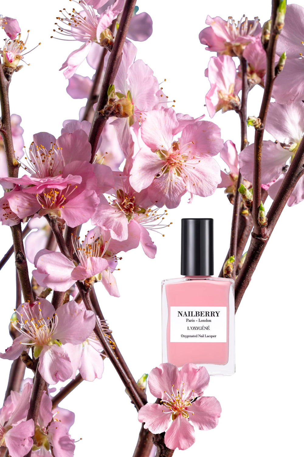 Nailberry Shine & Breathe top coat adds lasting gloss and protection.