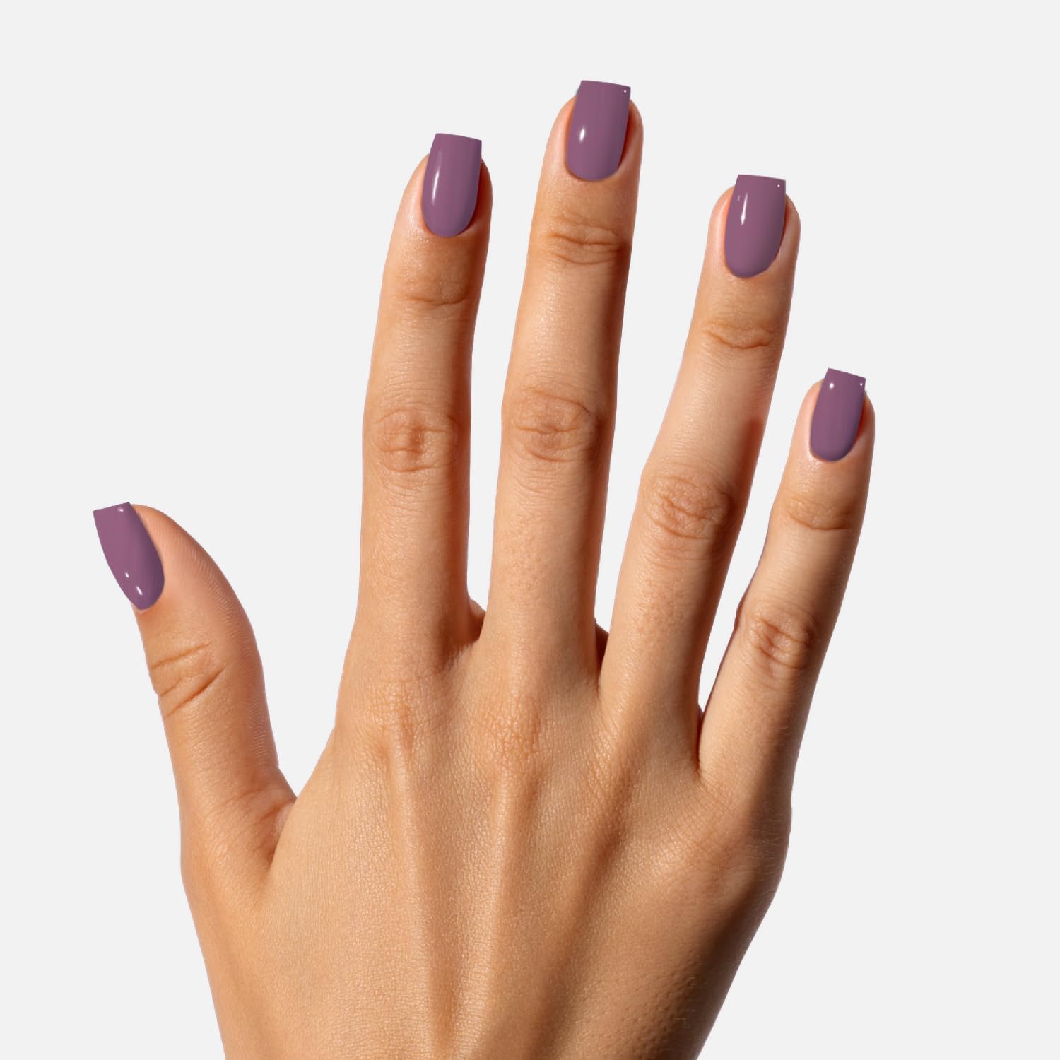 Nailboo Cloudberry nails in daily wear look