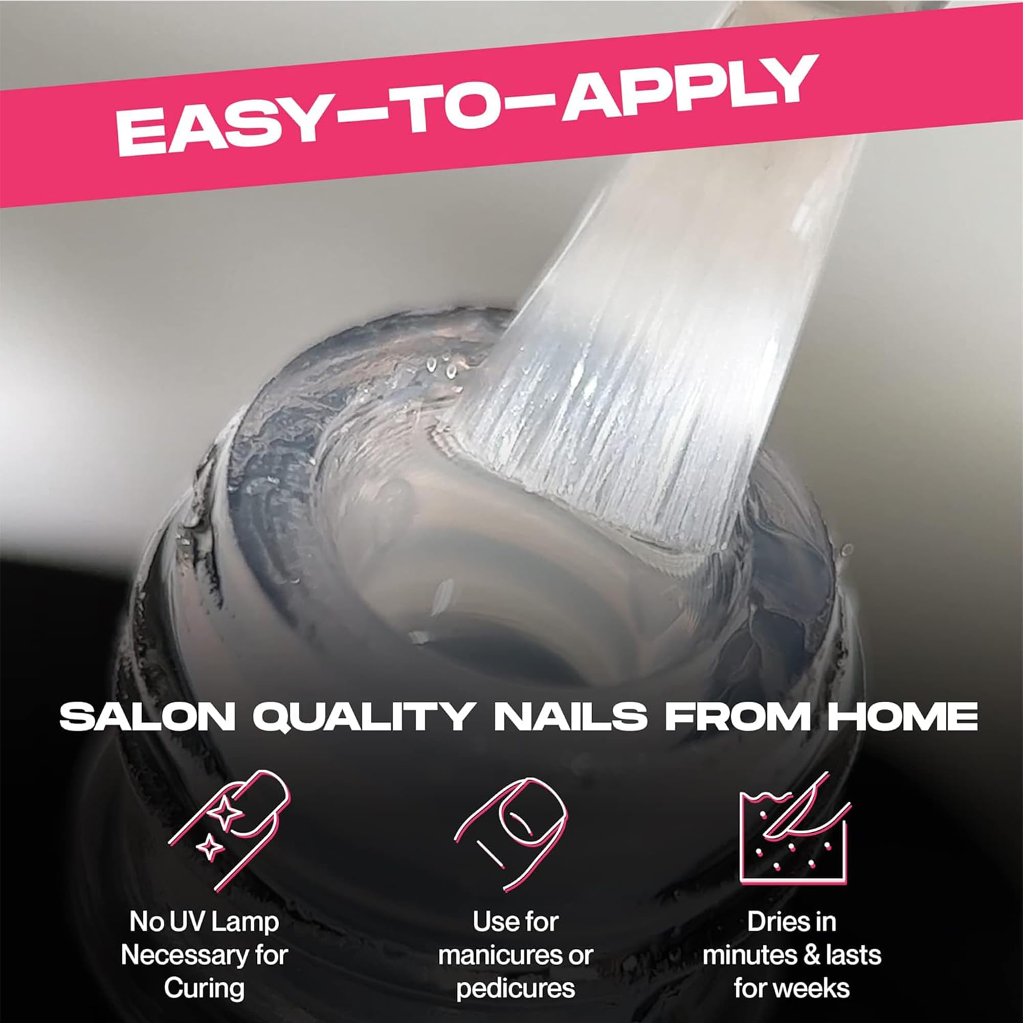 Nailboo Dip liquid bundle for a complete at-home manicure kit.