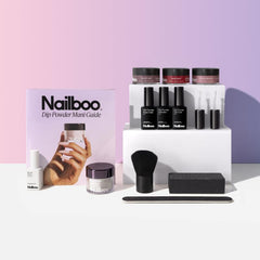 Nailboo dip powder Date Night offers rich color for stylish evenings and long wear.