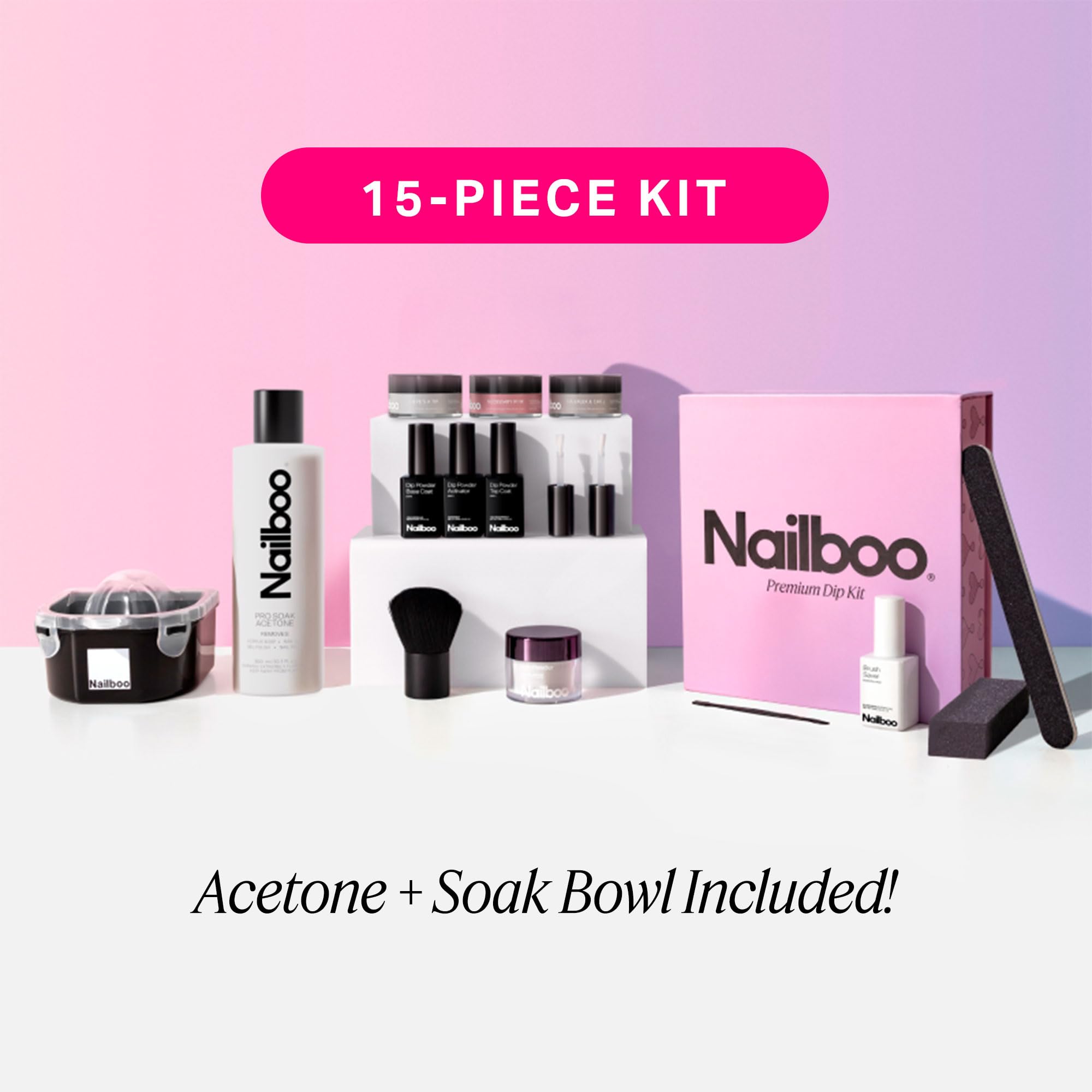 Nailboo Necessary Pink creates a versatile pink manicure.