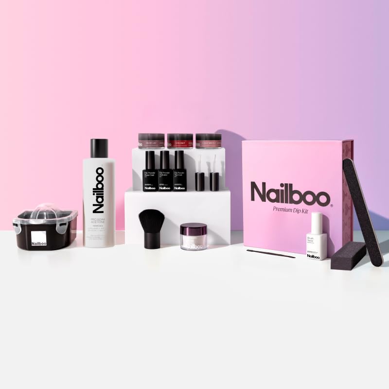 Nailboo Dip Powder Removal Tray for mess-free cleanup.