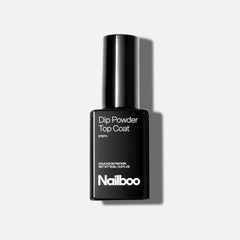Nailboo Dip Top Coat seals and shines nails without UV lamps.