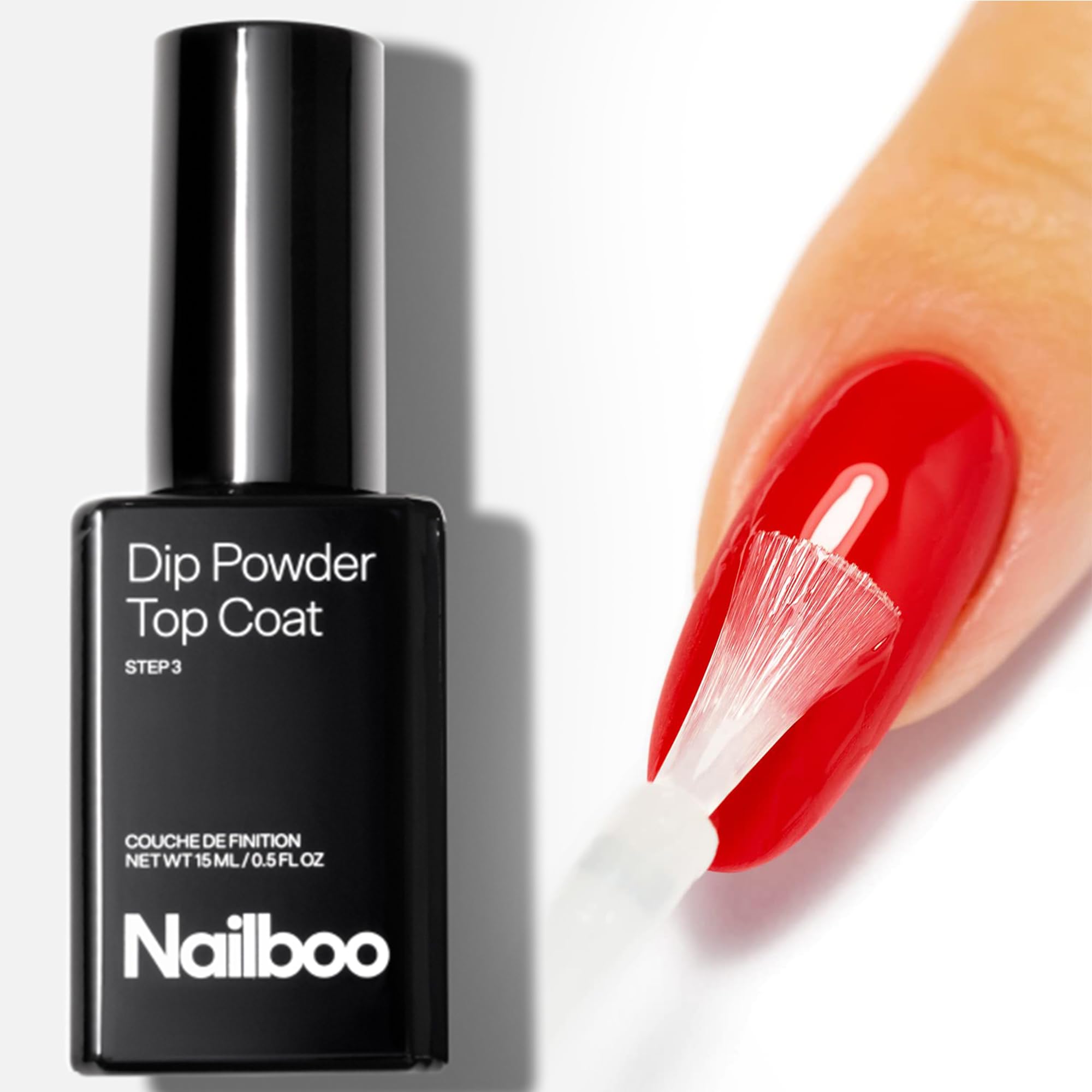 Nailboo Fast-drying formula enables quick set without tools.