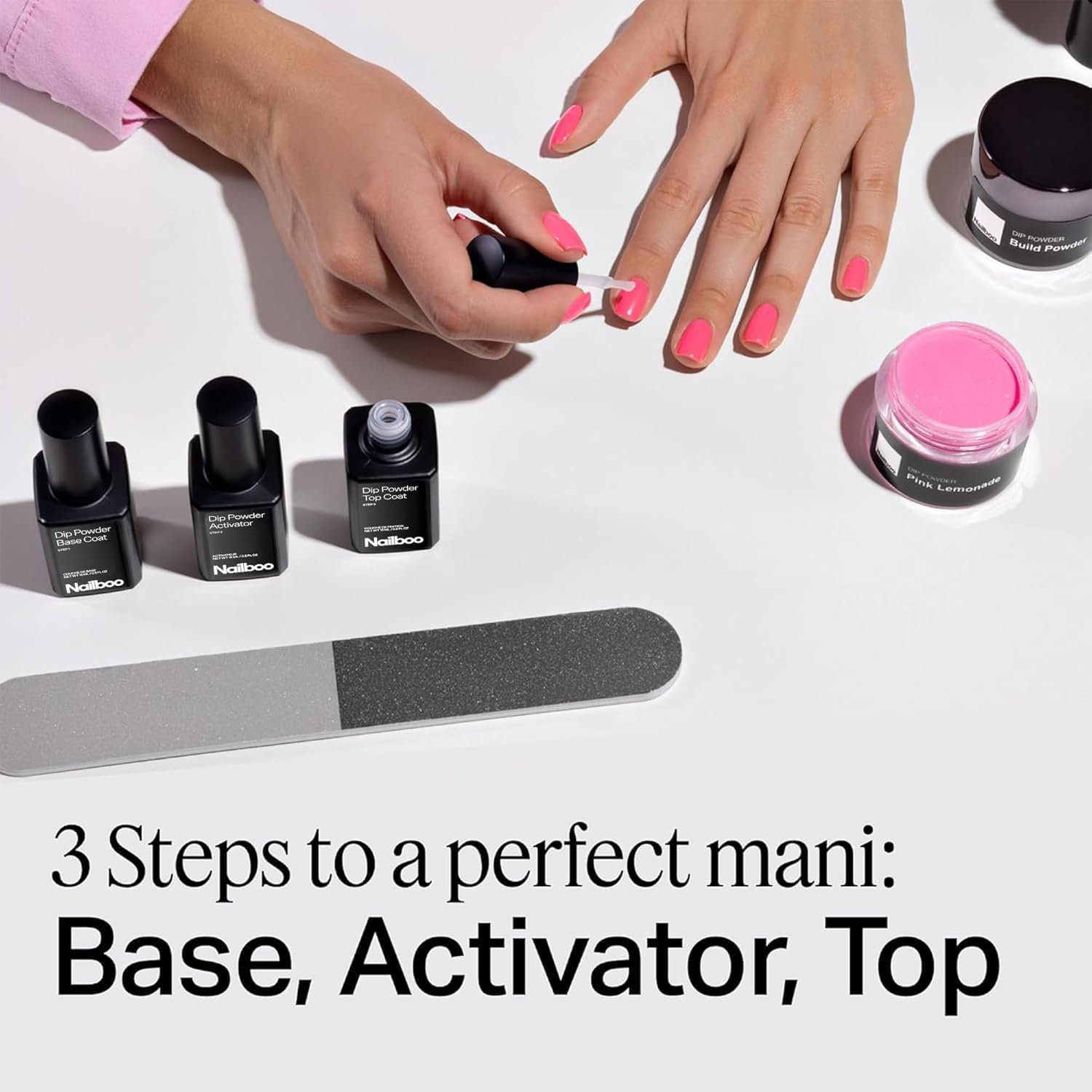 Nailboo long-lasting manicure with fewer touch-ups