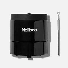 Nailboo Magic Soak Bowl front view shows compact, easy-to-use manicure tool for at-home removal.