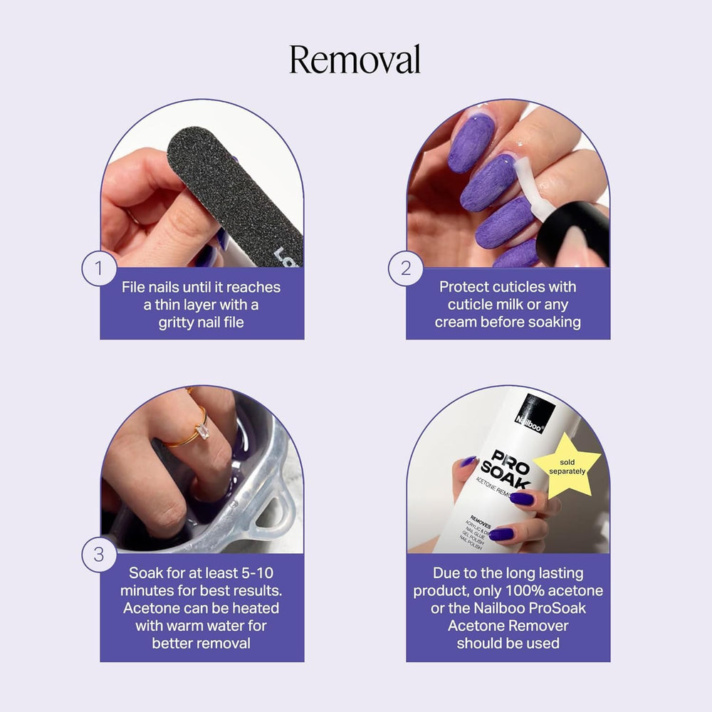 Nailboo Pro Tools enhance precision during dipping and shaping.