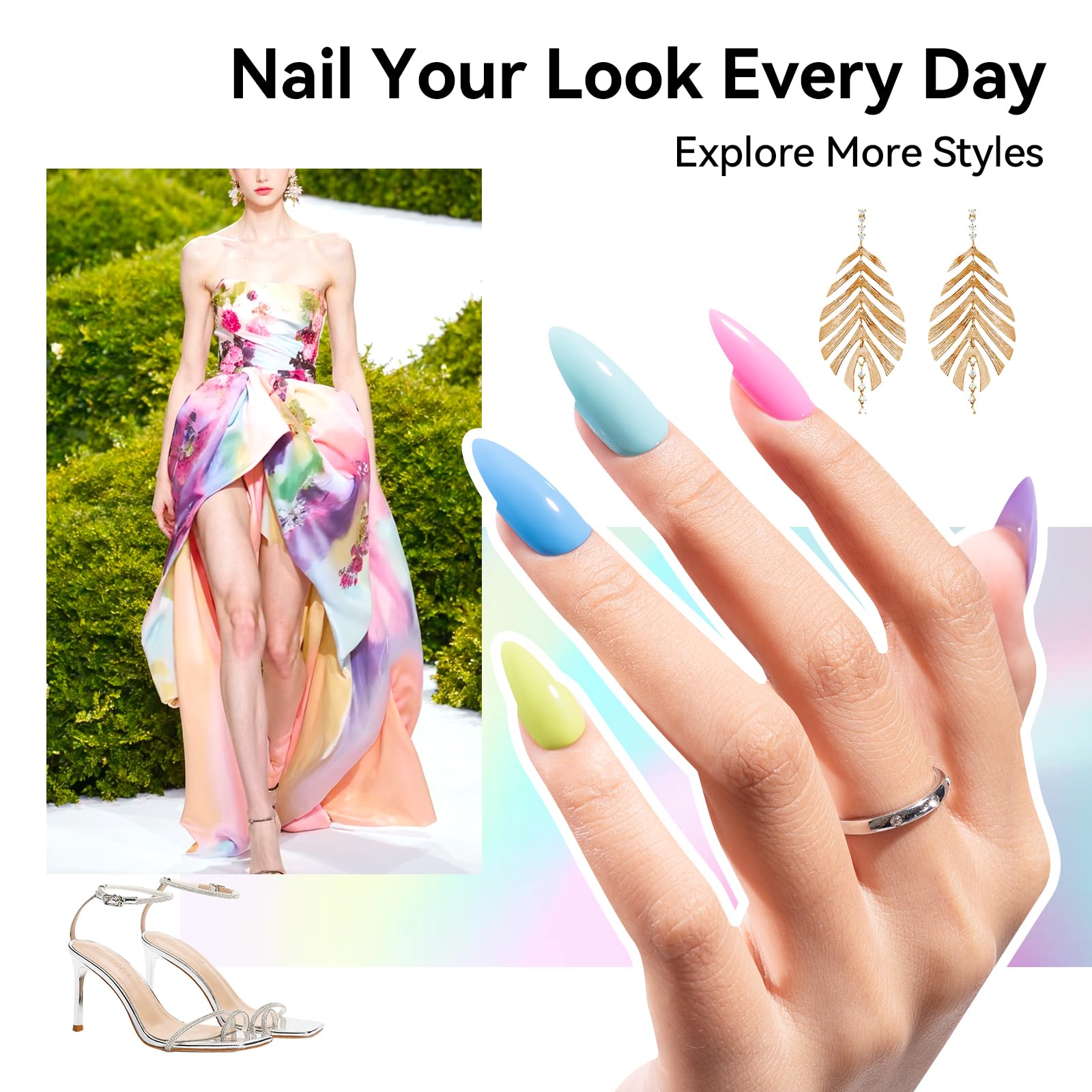 Nailshion base/top coat reminder supports longer-lasting manicure.