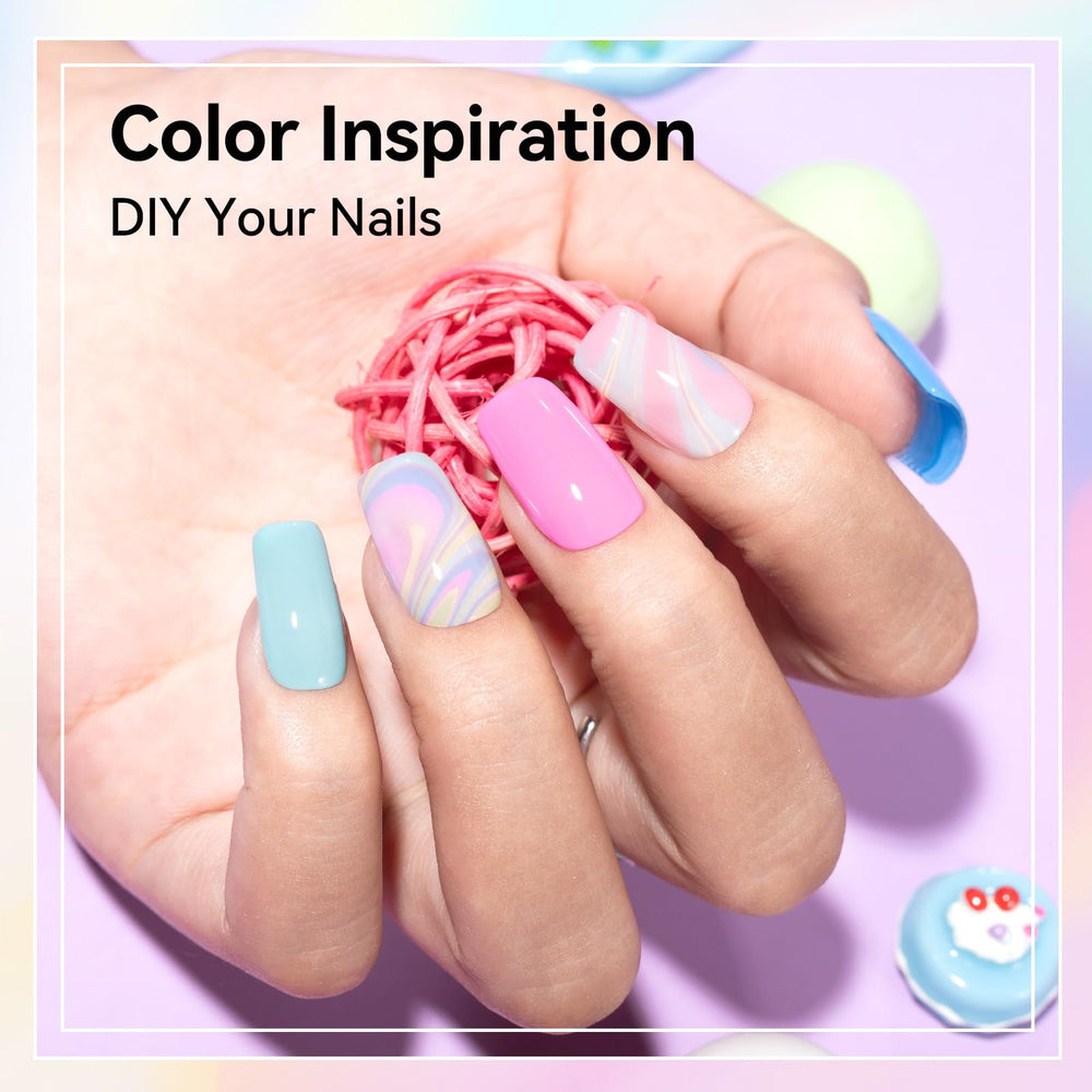 Nailshion high-shine long-lasting finish for chip-resistant wear.