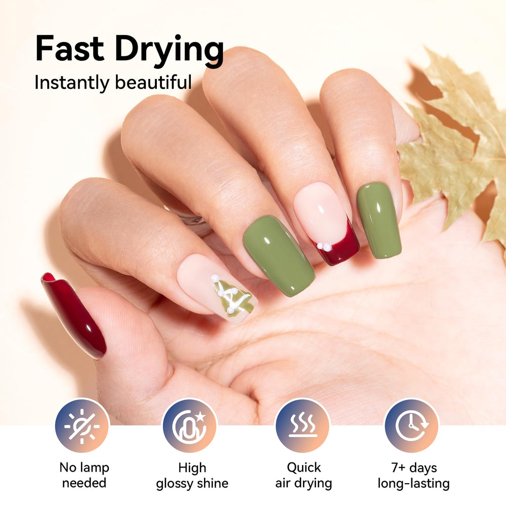 Nailshion Long-Lasting Shine: durable, chip-resistant finish lasting over a week with proper layering.