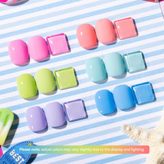 Nailshion polish brush 150-degree angle enables easy, beginner-friendly application.