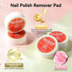 Nailshion non-acetone wipes remove polish in seconds without harsh fumes.