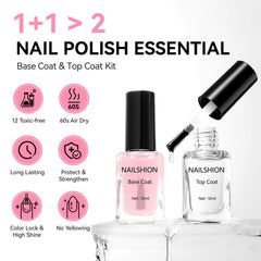 Nailshion quick-dry air-dry formula for fast at-home manicures