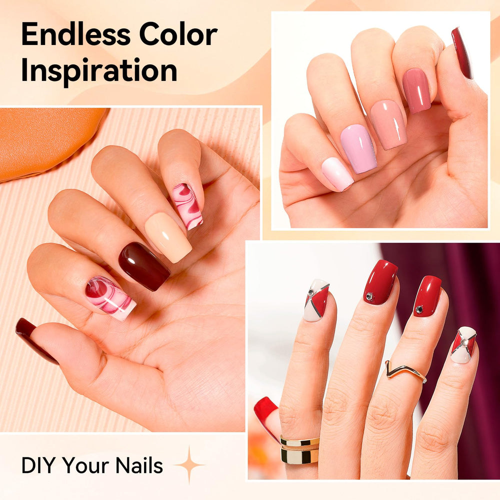 Nailshion Vegan Cruelty-Free polish delivers smooth, self-leveling color.