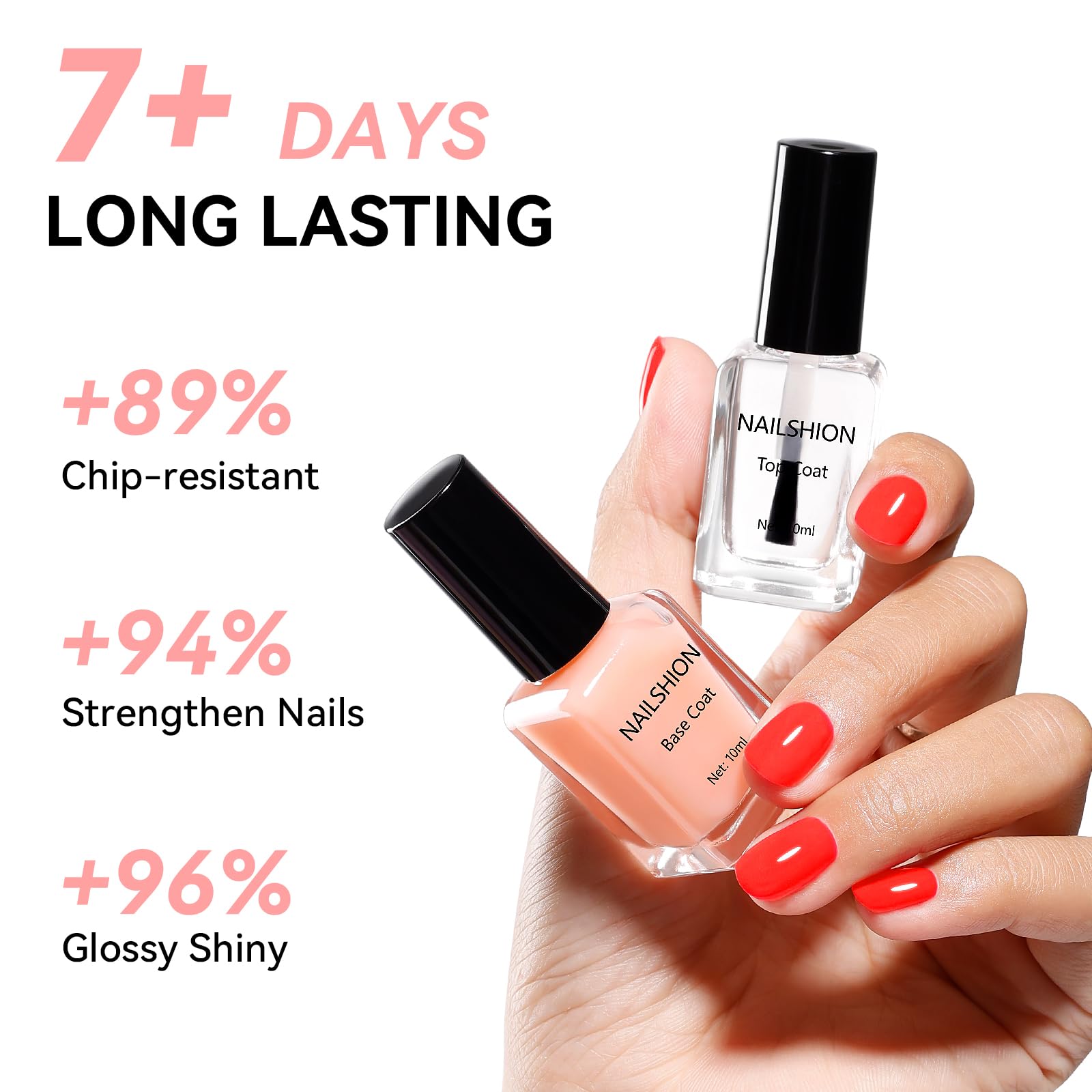 Nailshion Vegan Cruelty-Free Care for a safe home manicure.
