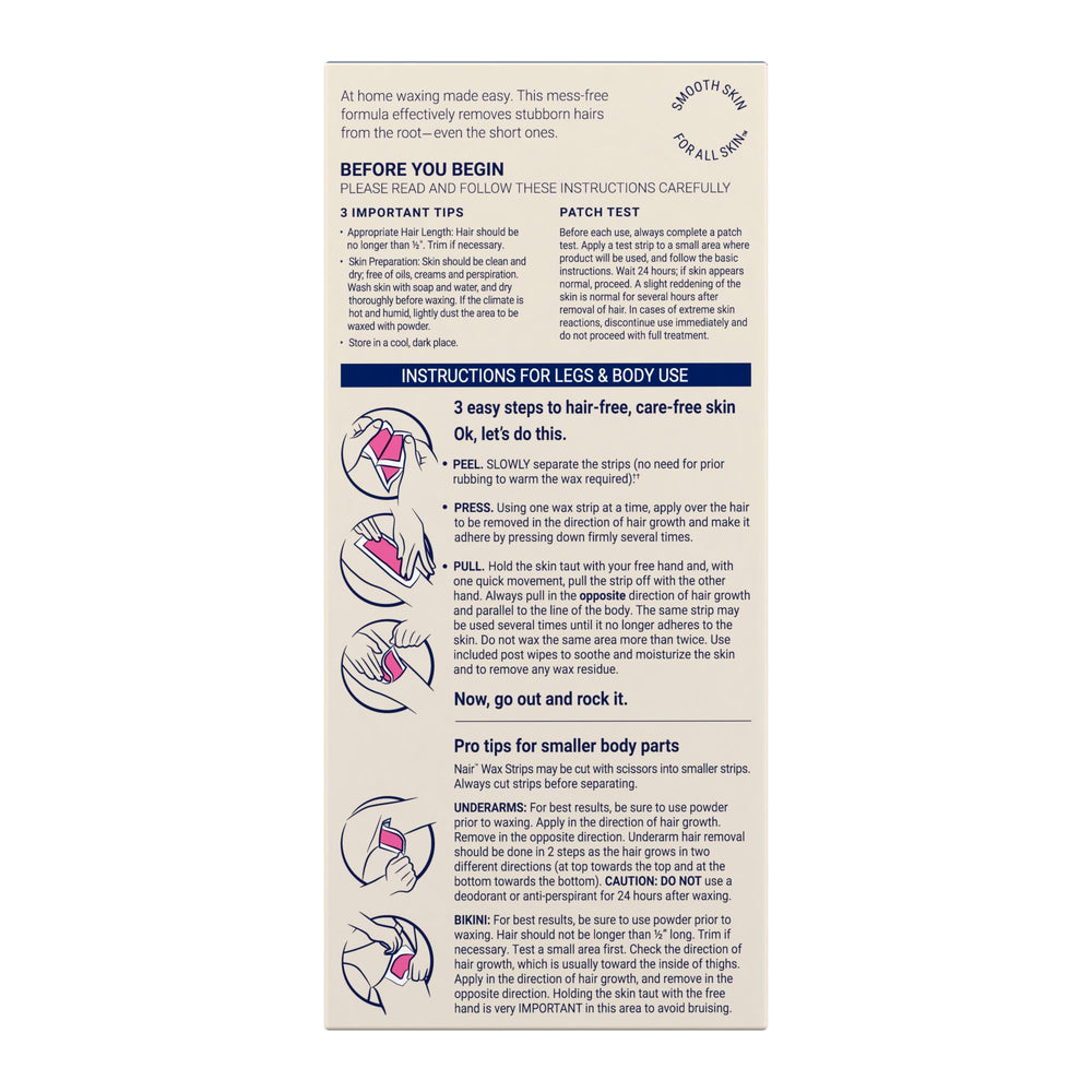 Three-pack packaging provides value for ongoing hair removal