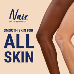 Nair sensitive face cream almond oil ingredient close-up